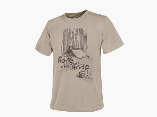 T-Shirt Helikon-Tex (Home Sweet Home) - Khaki L