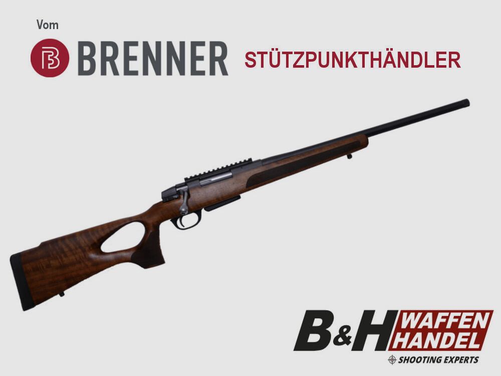 Brenner BR20 walnut - hole shaft
