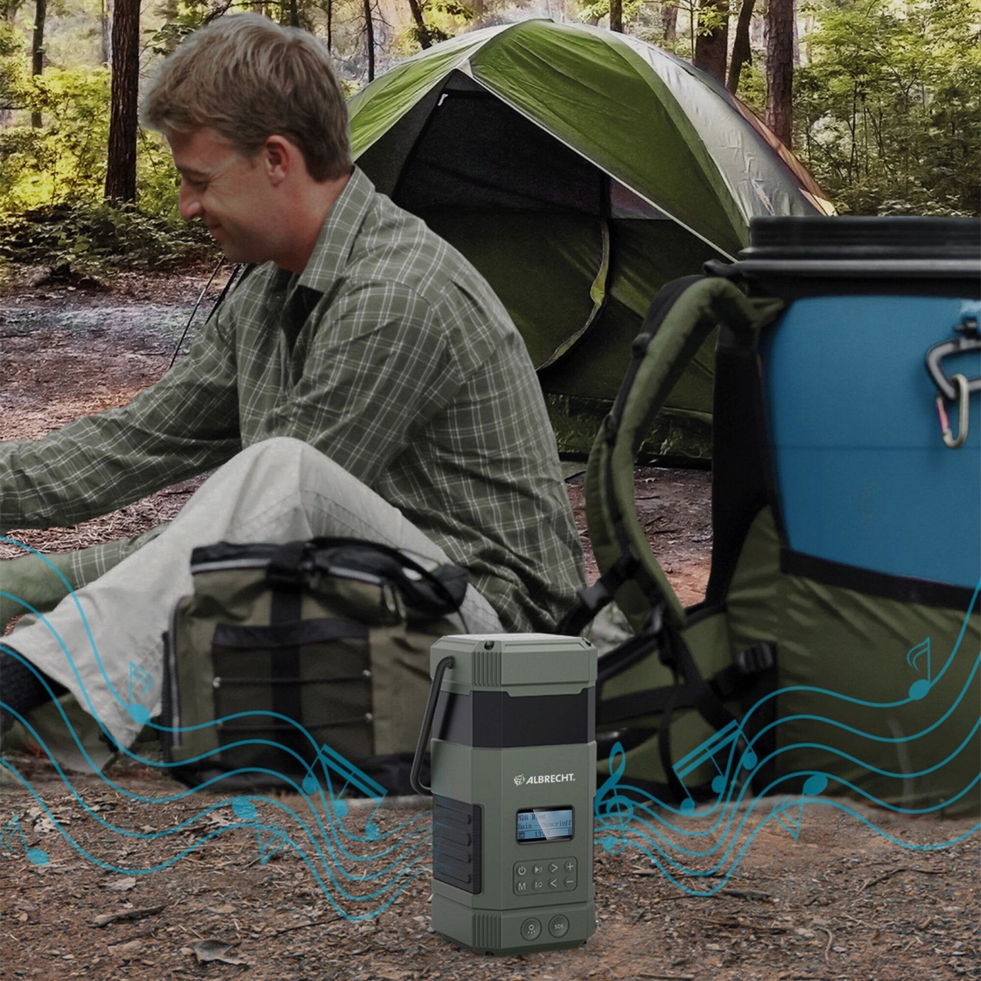 Outdoor/Crank Radio Albrecht DR 114, image 4 of 5