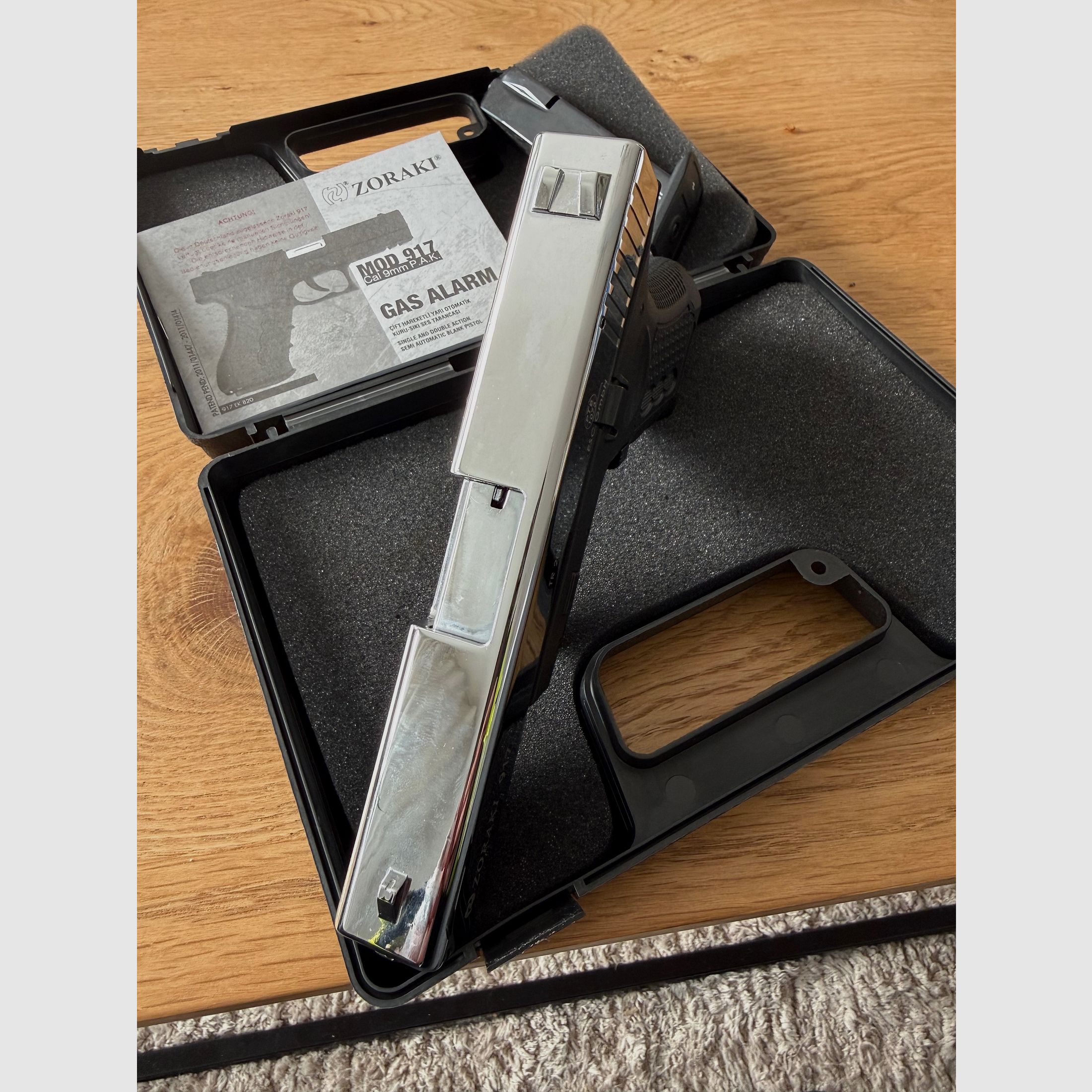 Zoraki917 Chrom 9 mm P.A.K