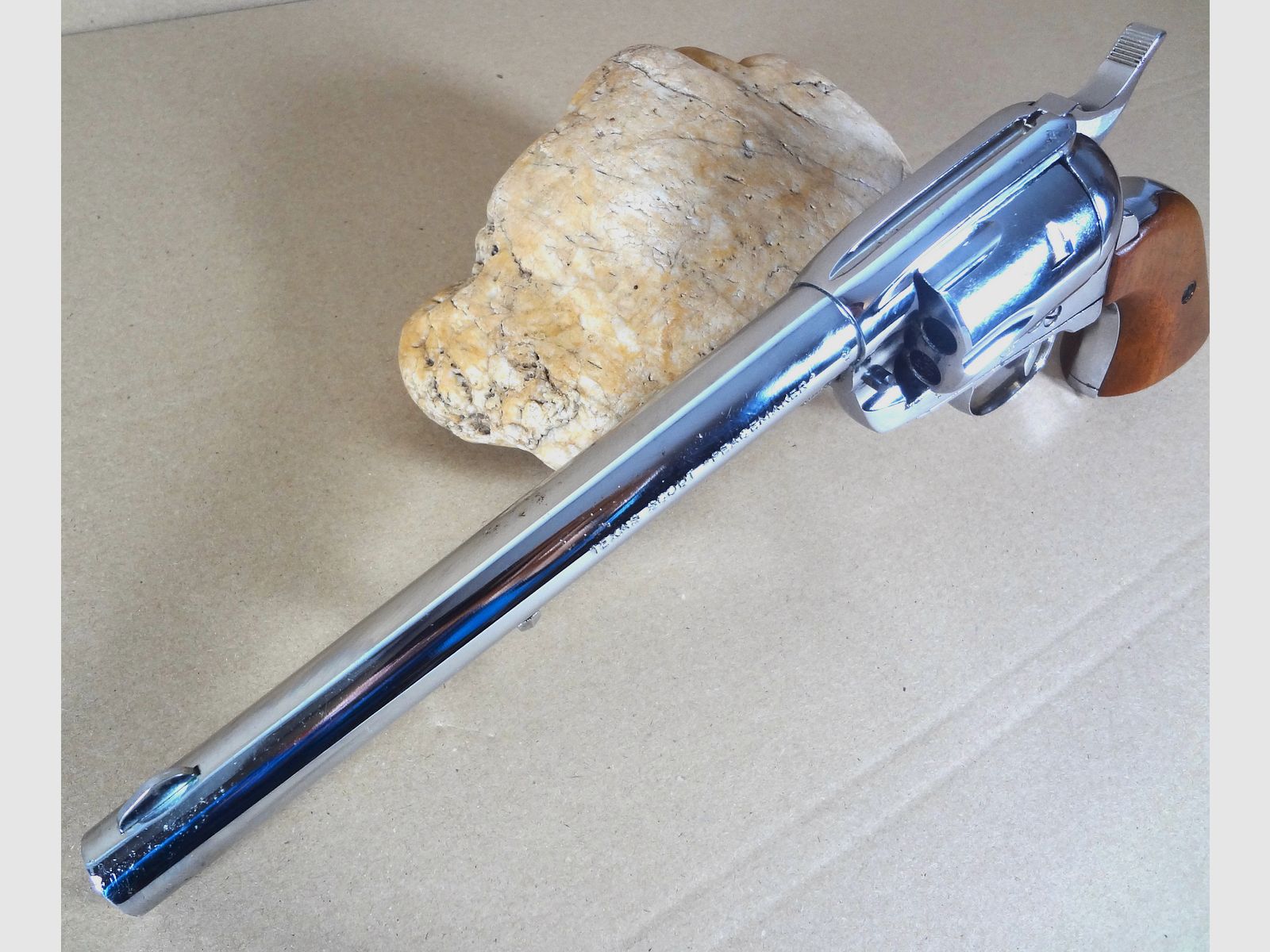 H. Schmidt, Model 121B Texas Scout Peacemaker, in caliber 9mm blank.