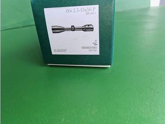 Swarovski Z6i 2,5-15x56P SR 4A-1 Gen II