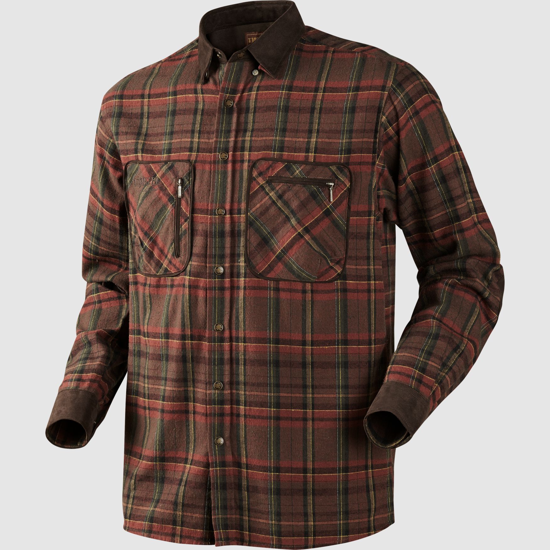Härkila Hemd Pajala in Red Check