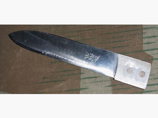 Cuchillo plegable Bundeswehr Fallschirmjäger WMF solo la hoja !!!