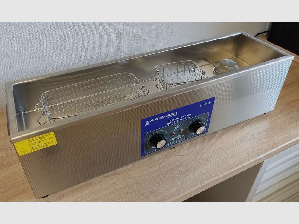 Recarga limpiador ultrasónico de armas Ruhrgebiet RCO, 80x20x10cm, 16L