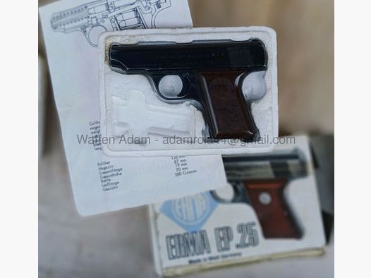 Erma Werke EP 25 Taschenpistole 1972