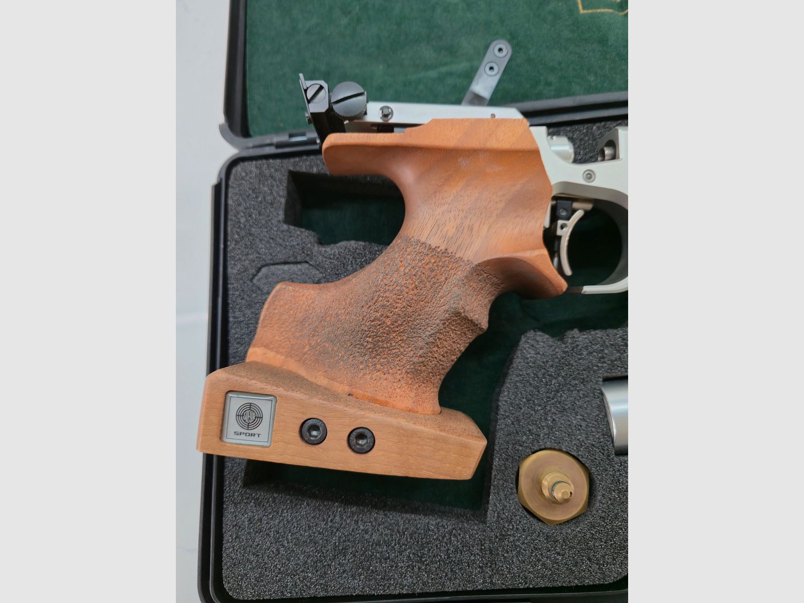 Pistolet pneumatyczny STEYR LP 10 (LP10), serwis i wymiana uszczelki NOWE + TÜV 2032
