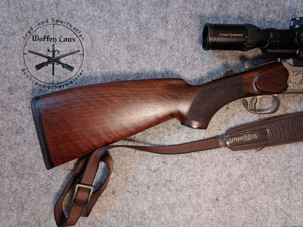 Merkel Suhl B3 Jagd Bockdoppelbüchse mit ZF S&B Zenith 1,5-6x42