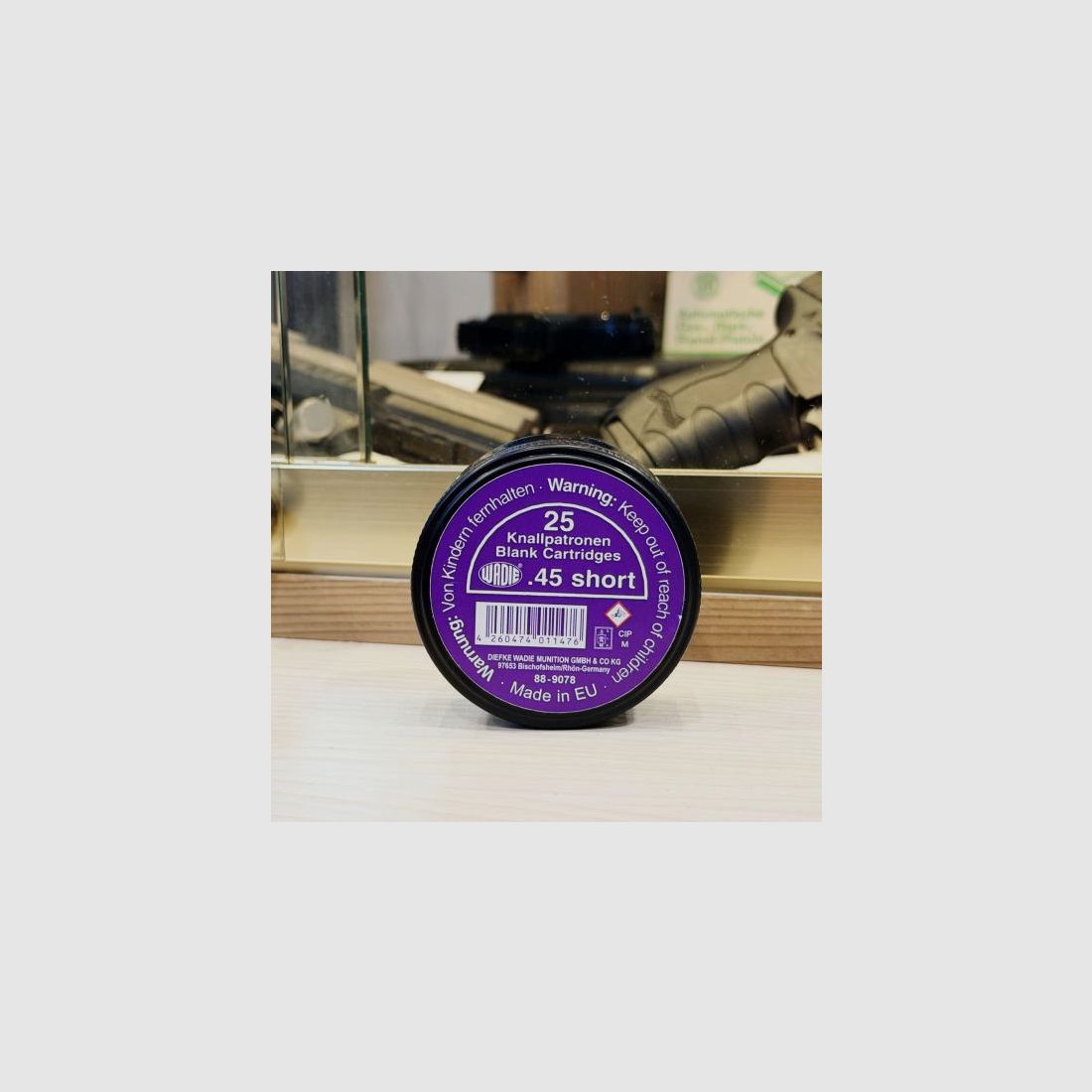 Wadie blank cartridges .45 short - 25 shots