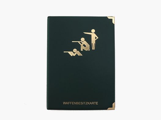 WBK Etui Motiv Sportschützen - Grün