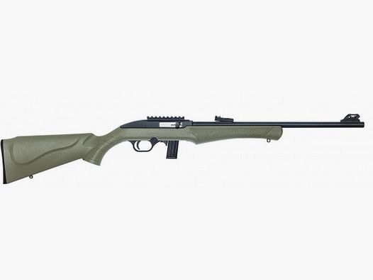 KK-ZELFLAADEND GEWEER - ROSSI 7022 - .22LR - 18 INCH - OLIV