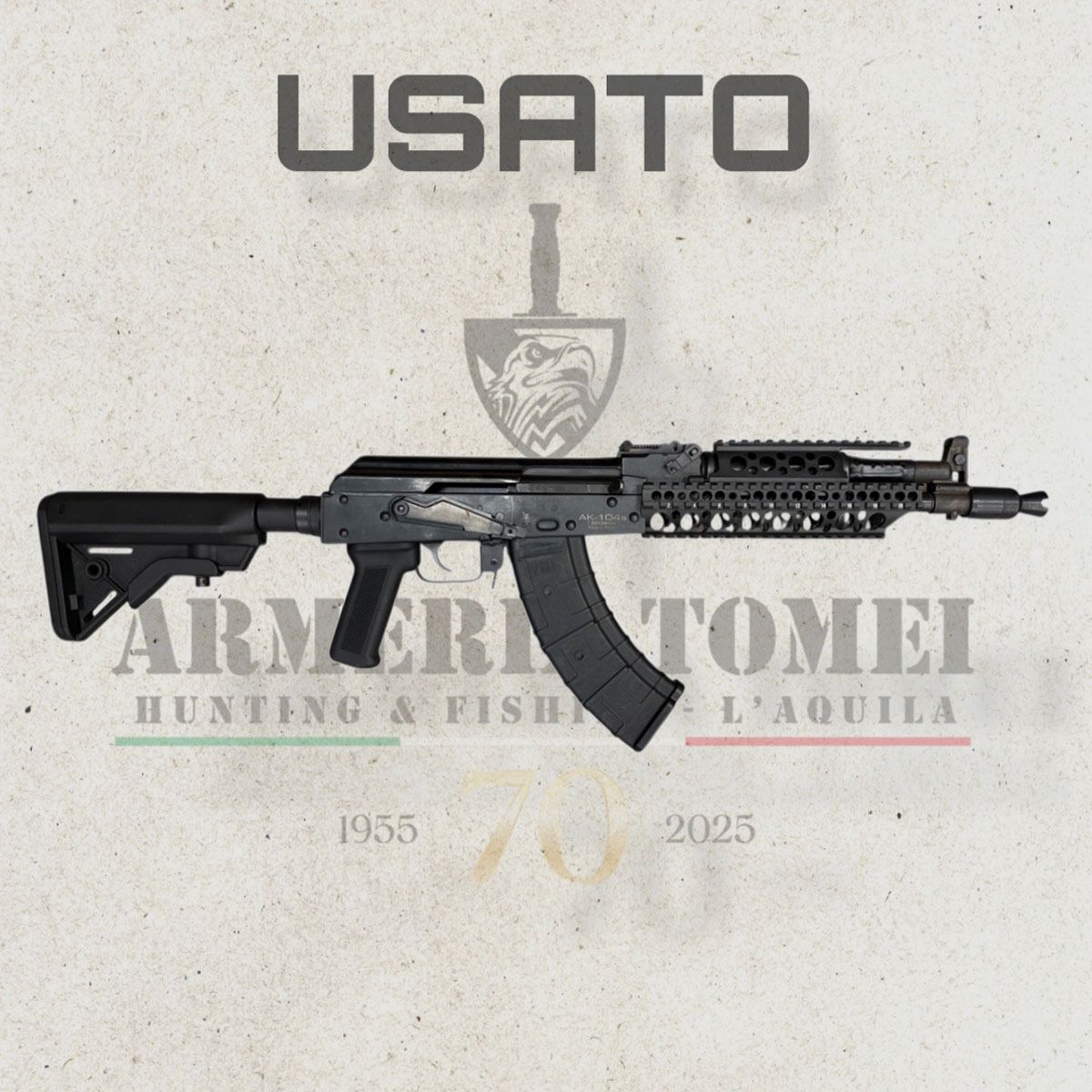 GEBRAUCHT – BÜCHSE – SDM MOD. AK-104s Kal. 7,62×39, Bild 1 von 5