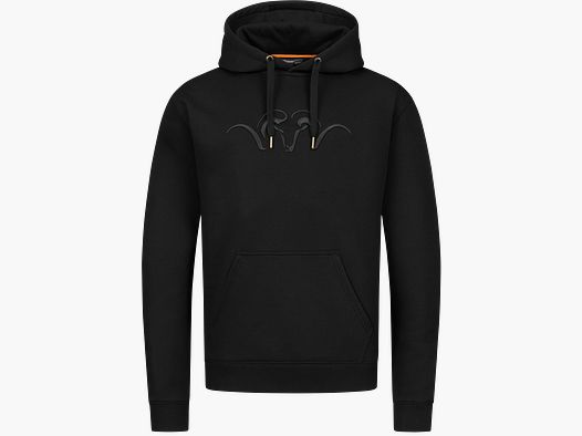 Męski Hoodie Czarny S