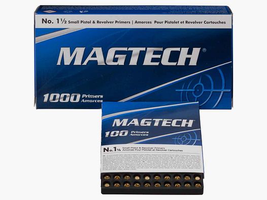 Magtech Zündhütchen Small Pistol 1 1/2
