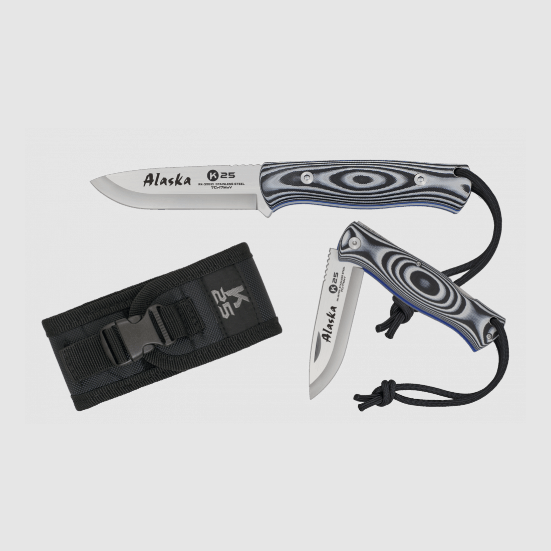 Albainox K25 Alaska Bushcraft / Survival pocket Knife