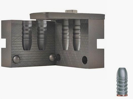 Stampo per fusione doppio RCBS .376 / 9,55 mm 250 gr / 16,2 g 37-250 FN proiettili a punta piatta gas check .376