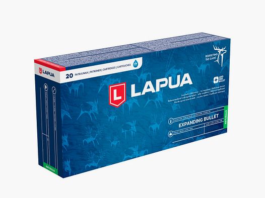 Lapua 6.5×55 Naturalis 9.1/140grs.
