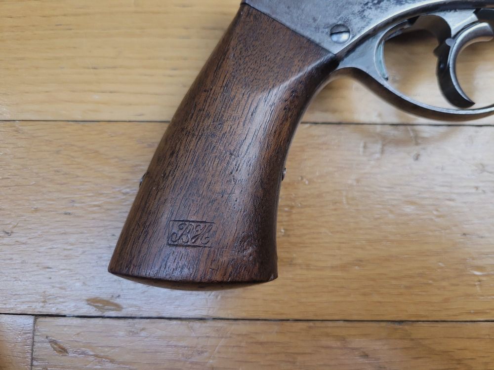 Eccezionale revolver Starr modello 1860 – Esemplare militare calibro .44 – Unico revolver Double Action della Guerra Civile – Marcature perfette – 60% della sua finitura blu originale – Meccanica e canna superbe – Revolver da museo!, immagine 17 di 22