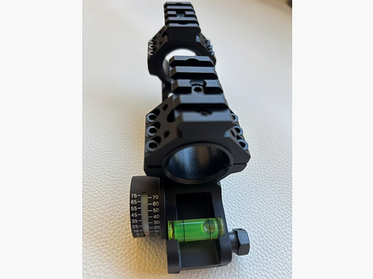 Zeitwise block assembly with level & inclinometer (30mm / 25.4mm) – NEW - Top price without original packaging
