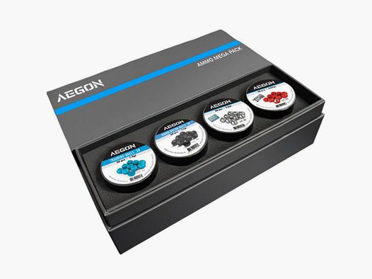 Coffret Ammo Mega pack Aegon Kal.50 200 Patronen