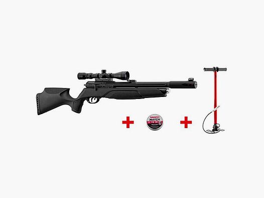 Zestaw Gamo Arrow SLT 4,5 mm 19,9 J z Lunetą, Pompką i Diabolo