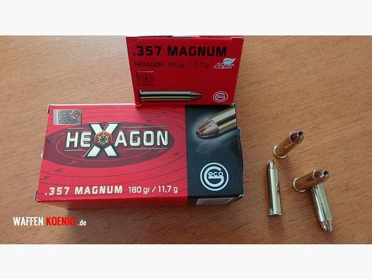 Geco GECO .357 Magnum-Hexagon