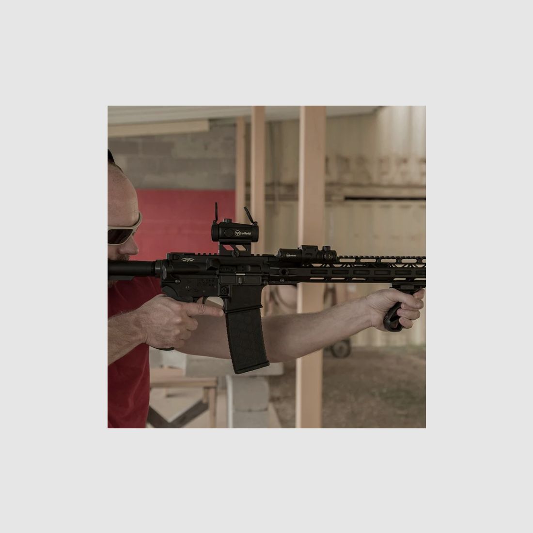 Firefield Impulse 1x22 mirino a punto rosso compatto, immagine 3 di 5