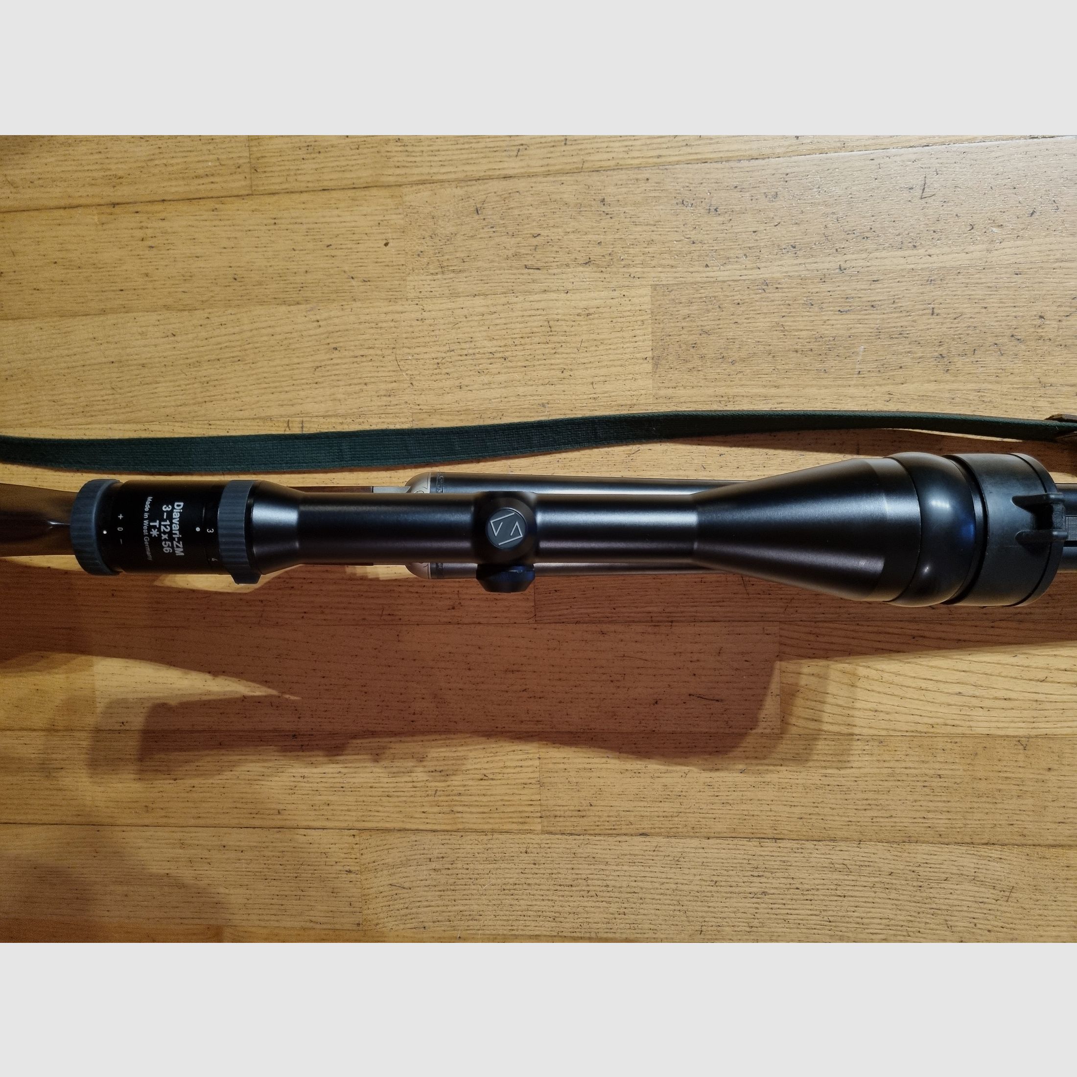Schrankwaffe: Drilling Krieghoff Plus 7x65R, 12/70, Schwenkmontage, Zeiss Diavari ZM 3-12x56T*
