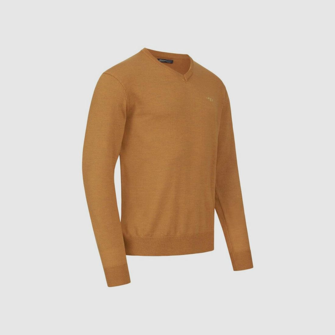 Blaser Men's Merino V-Neck Sweater rust S
