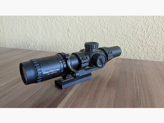 WestHunter Optik HD 1-6x24 IR SFP Zielfernrohr