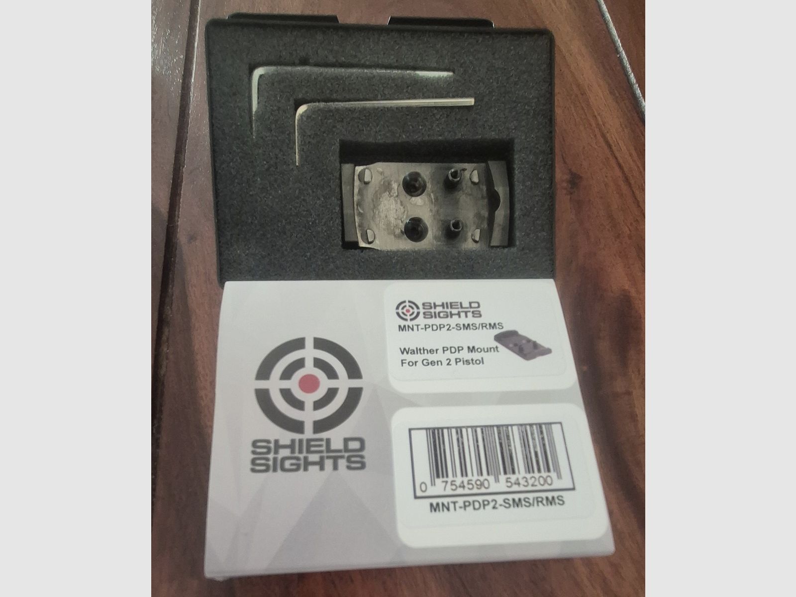  Placa adaptadora Shield para Walter PDP Gen2 / para RMS, RMSc, RMSx lente XL