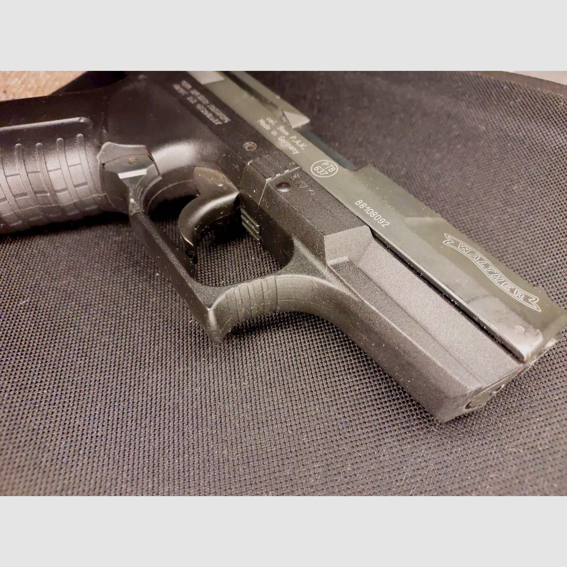 Walther P99 Schreckschuss Pistole 9mm P.A.K. (PTB 637)