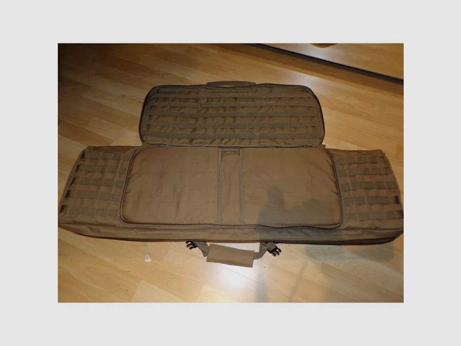 Gewehrtasche / Rifle Case "Large" - für Langwaffen bis 100cm, abschließbar, Schwarz