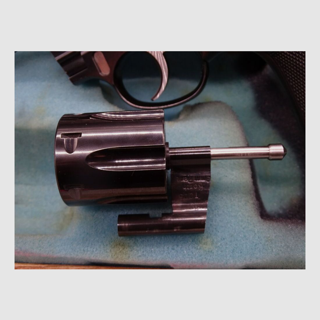 Korth Ratzeburg modèle spécial n° 5 de 6 pièces arme de collection calibre .357Mag Mandalls Shooting Supplies Scottsdale + WT 9mm Luger