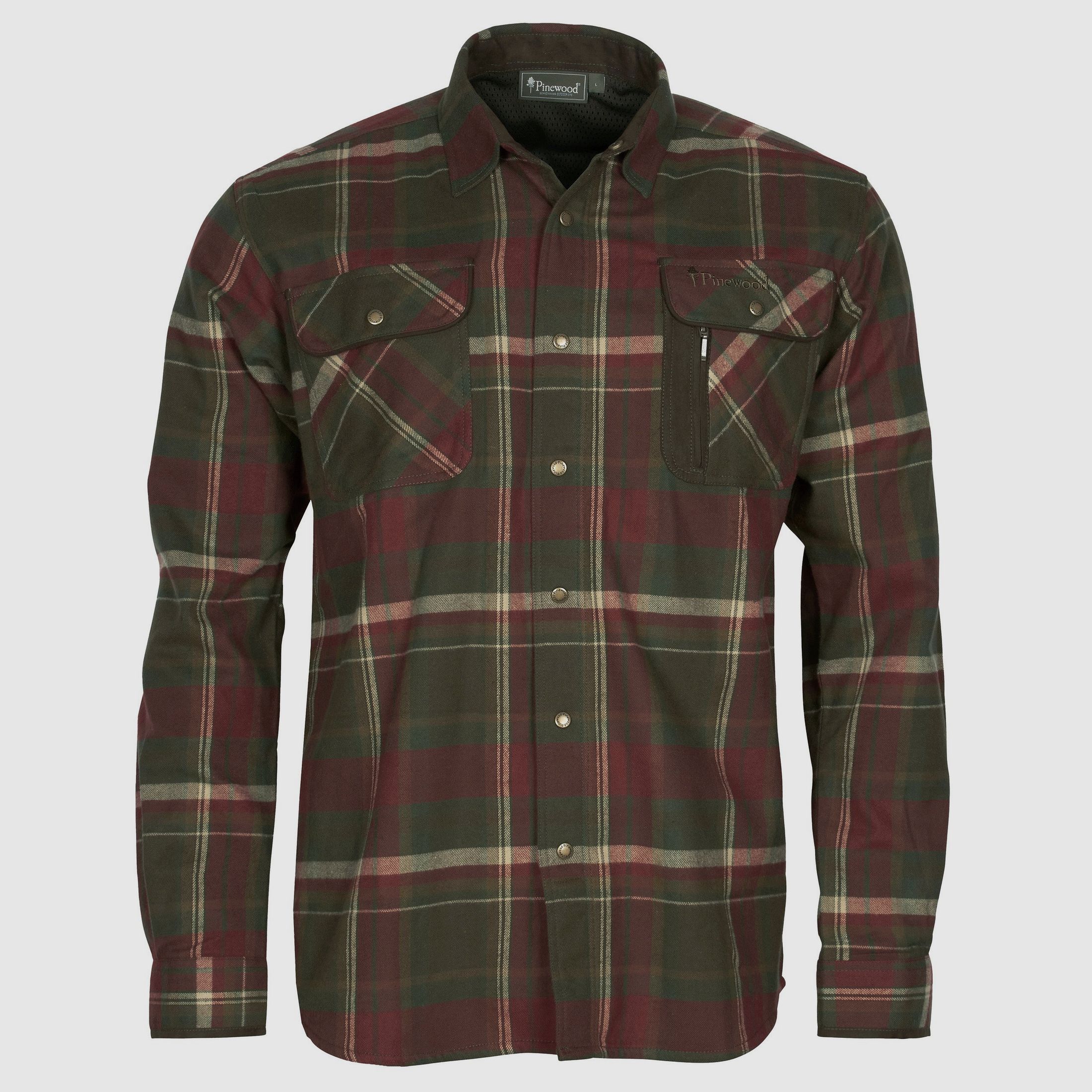 Pinewood Langarmhemd Cornwall