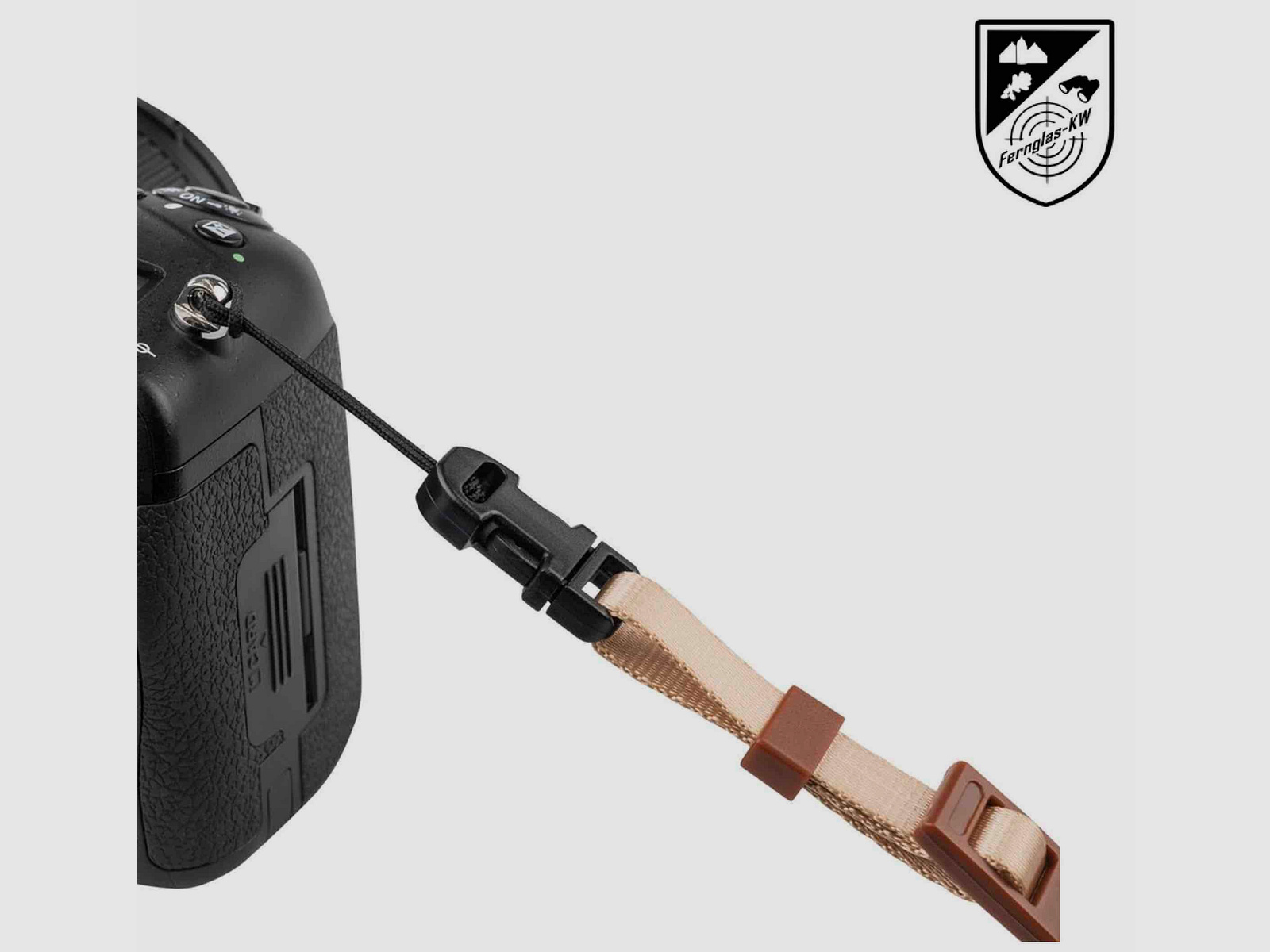 DÖRR Slim Pure 350627 Kamera Fernglas Umhängeriemen Trageriemen Silber L: 150cm