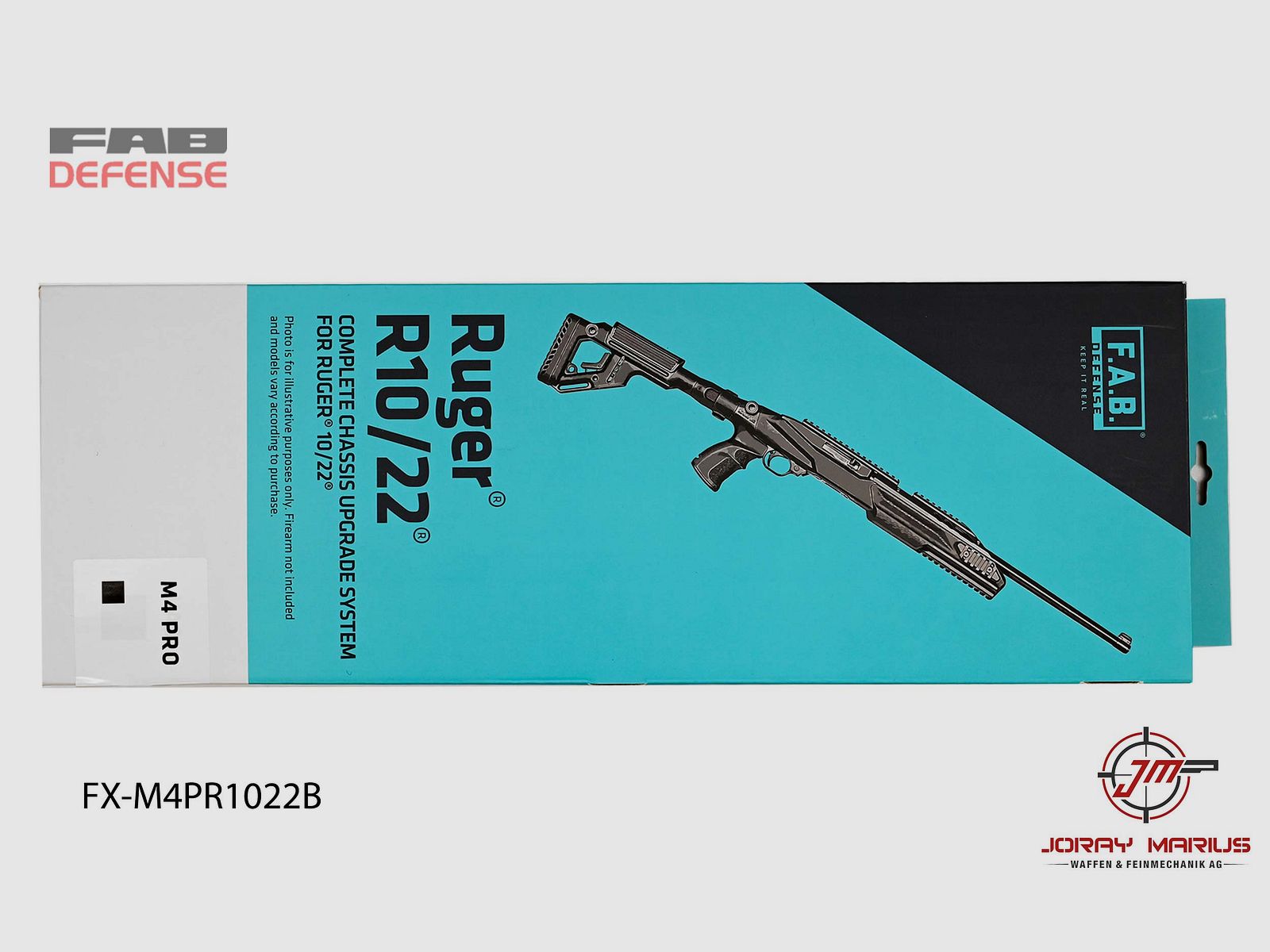 FAB Defense Ruger 10/22 M4 PRO System Ulepszania Chassis, zdjęcie 2 z 2