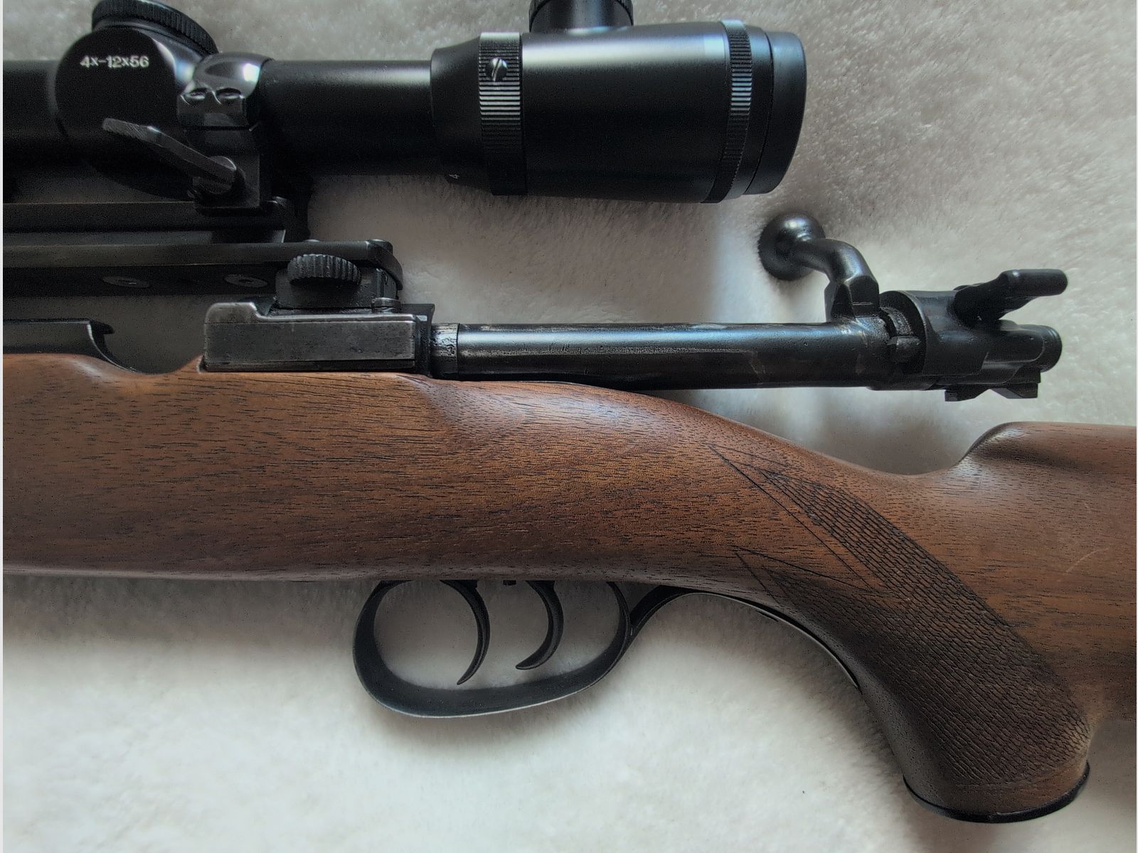 Jagdrepetierer mit K 98 System, Linksschaft, 9,3 x 62