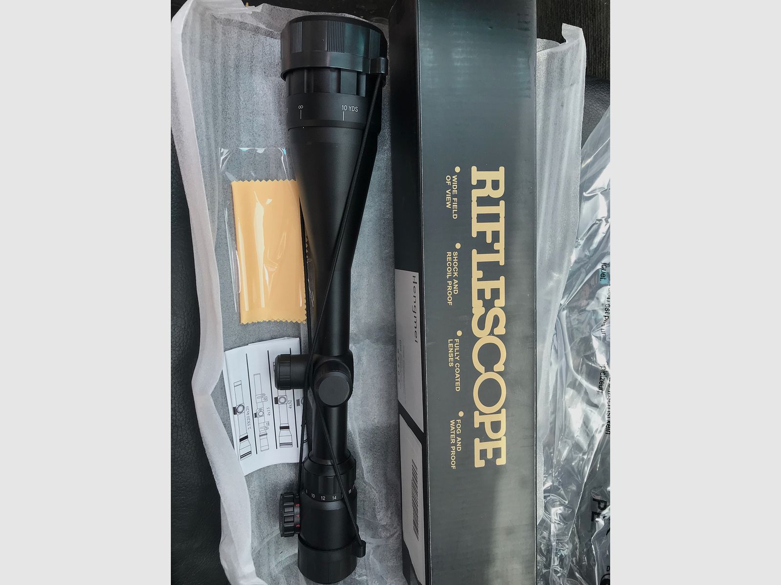 Carabine à air comprimé GSG compacte 4,5 mm avec accessoires