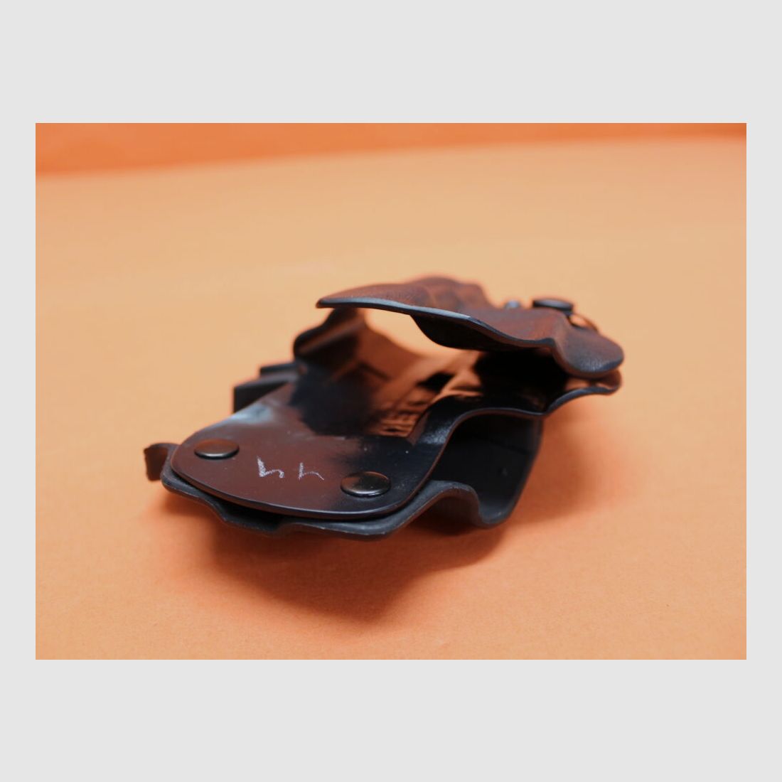 Front Line Walther P99/ PPQ: Front Line Holster Open Top Kydex black (adjustable) for belt up to 45mm