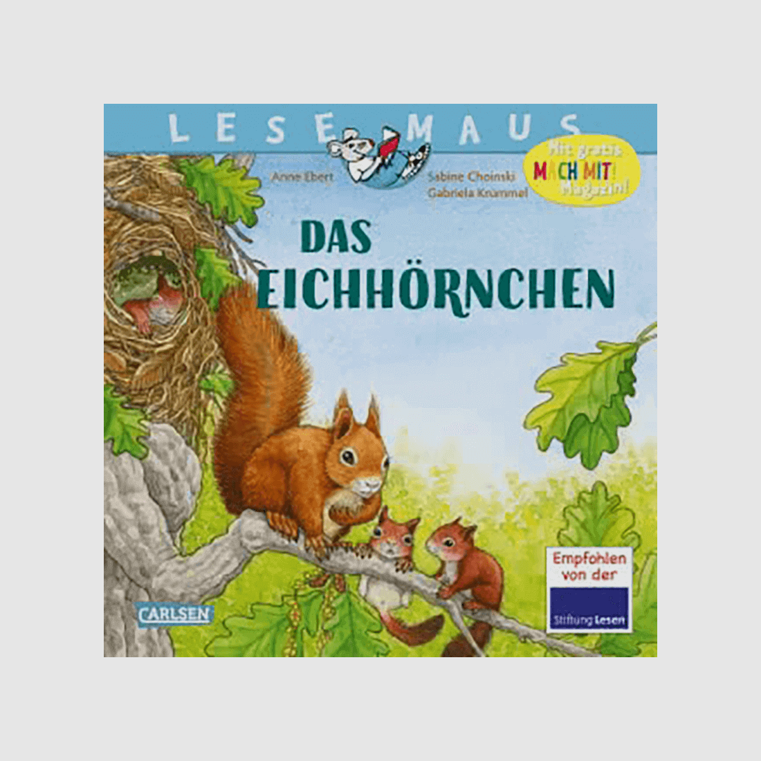 Children's book "Lesemaus 8: The Squirrel"