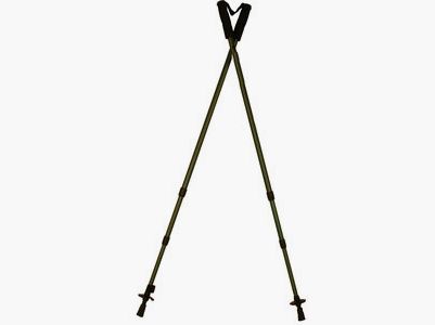 Bipod leader telescope stalking stick