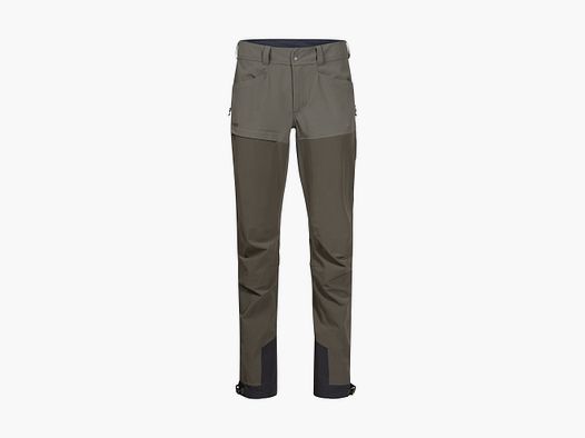 Bergans Bekkely Hybrid W Pantaloni Verde Scuro Fango/Verde Fango M