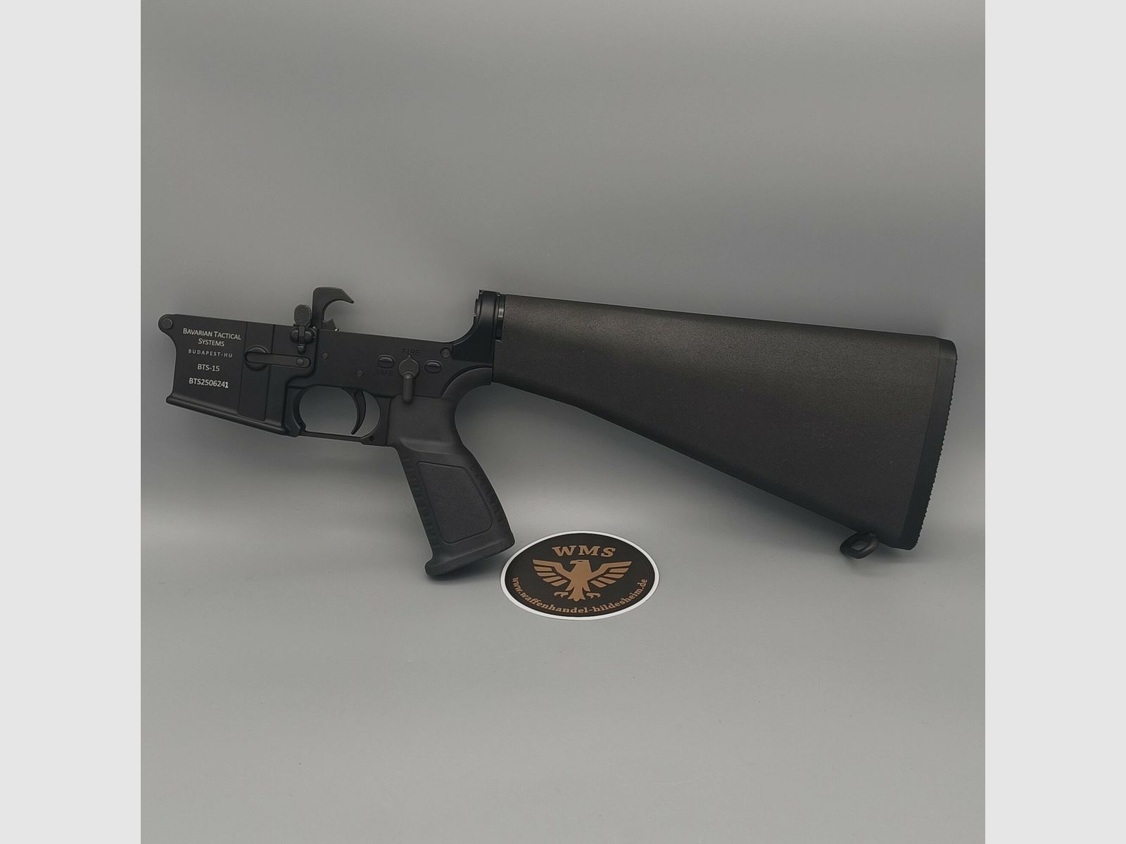 AR15 Lower Receiver BTS Multical NEU M16 A2/A3 Vaste Schaft .223Rem