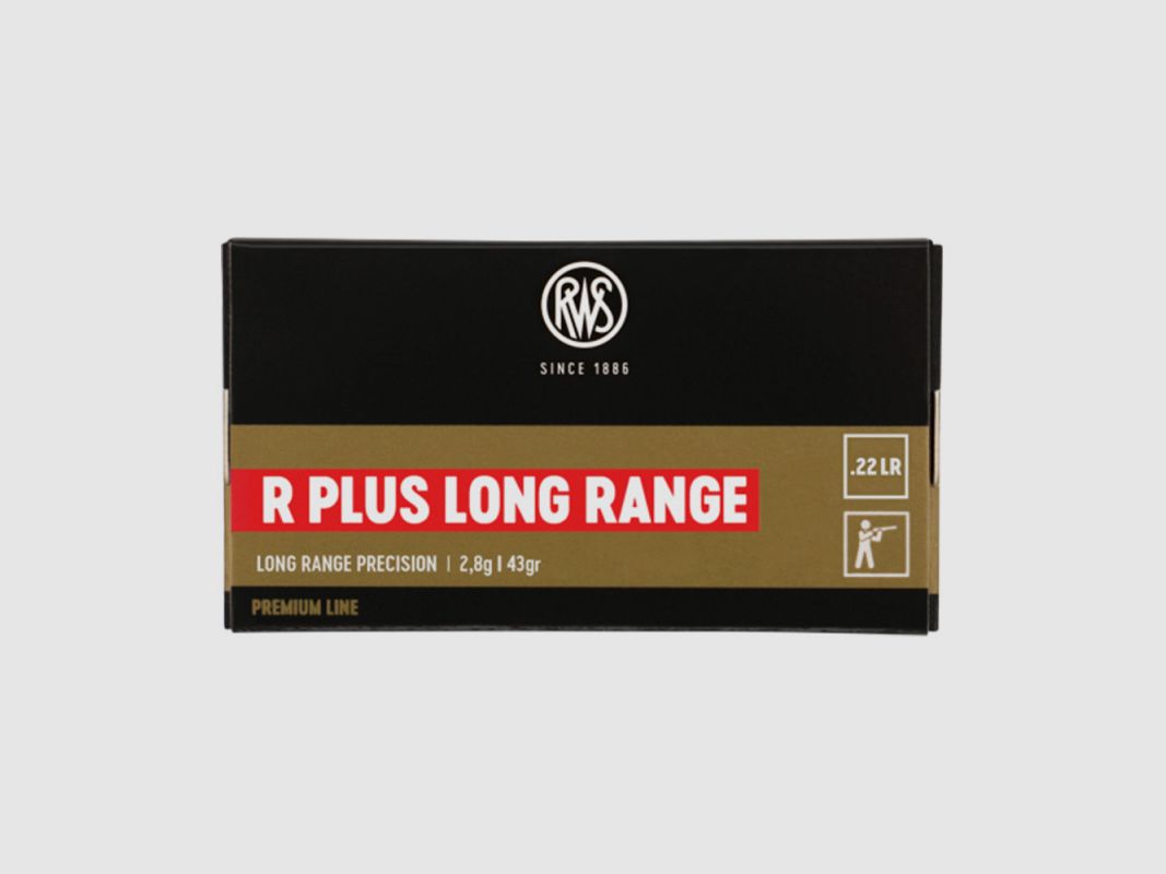 MUNITION 22LR RWS PREMIUM LINE R PLUS LONG RANGE 2414036, Bild 1 von 2