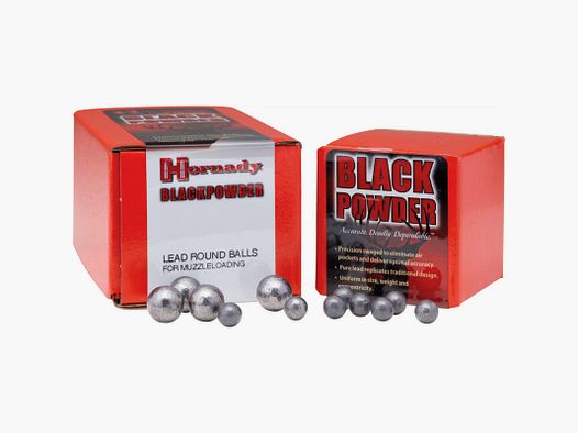 BOITE DE 100 OGIVES HORNADY 36 CAL.375 LEAD BALLS