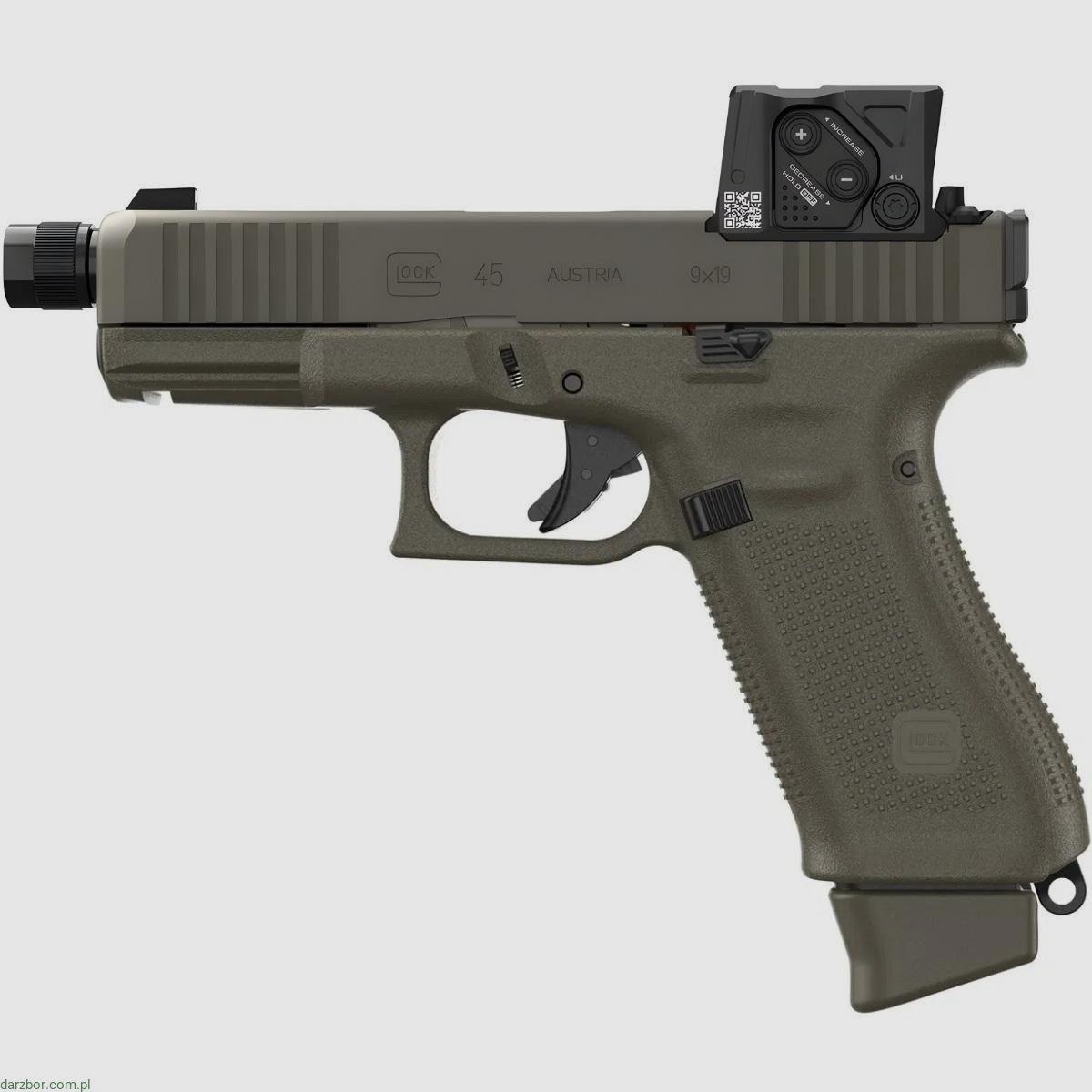 Promoción !!! Pistola Glock 45 - Gen. 5 M13,5 COA Hunter Edition