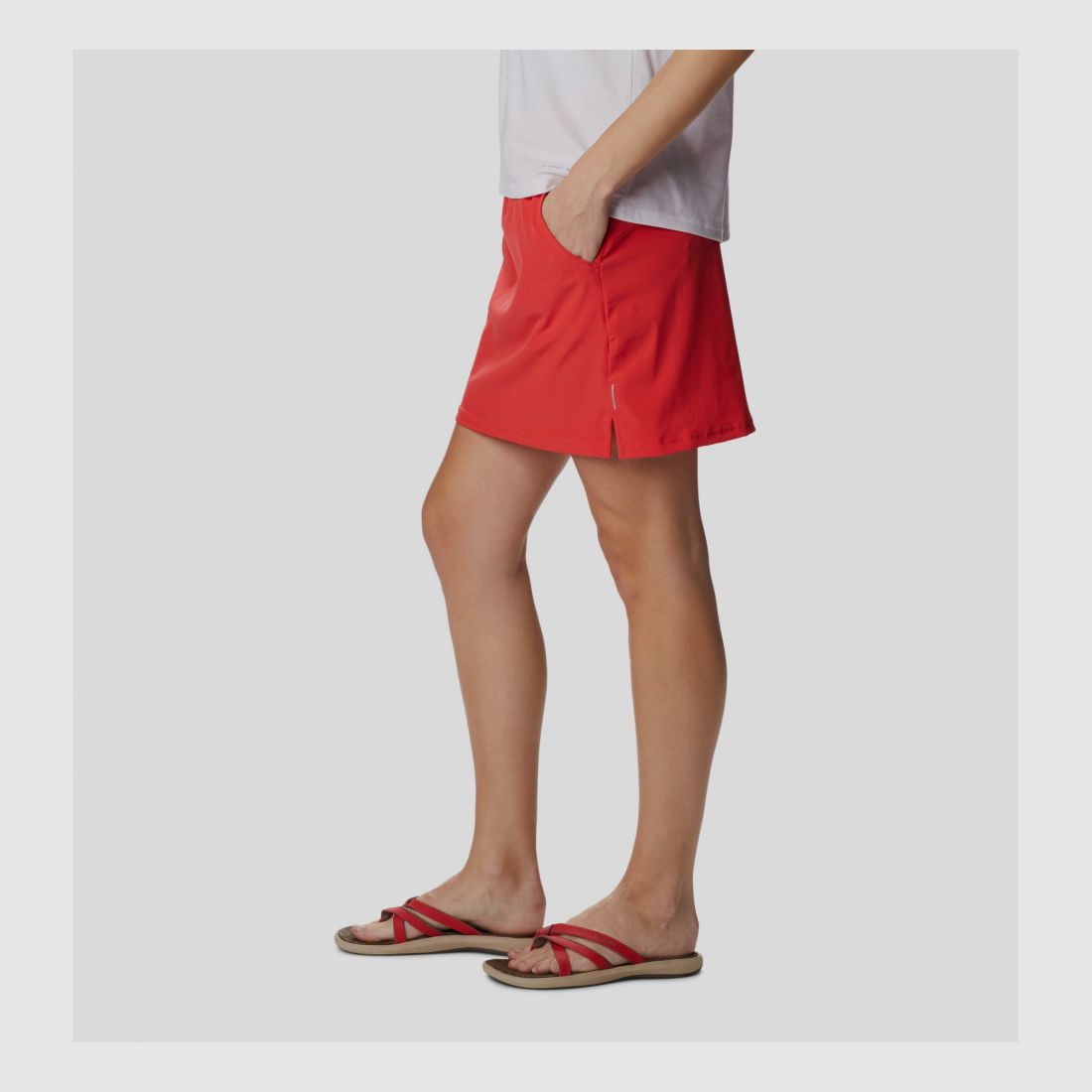 Jupe Columbia Alpine Rouge, image 3 sur 4