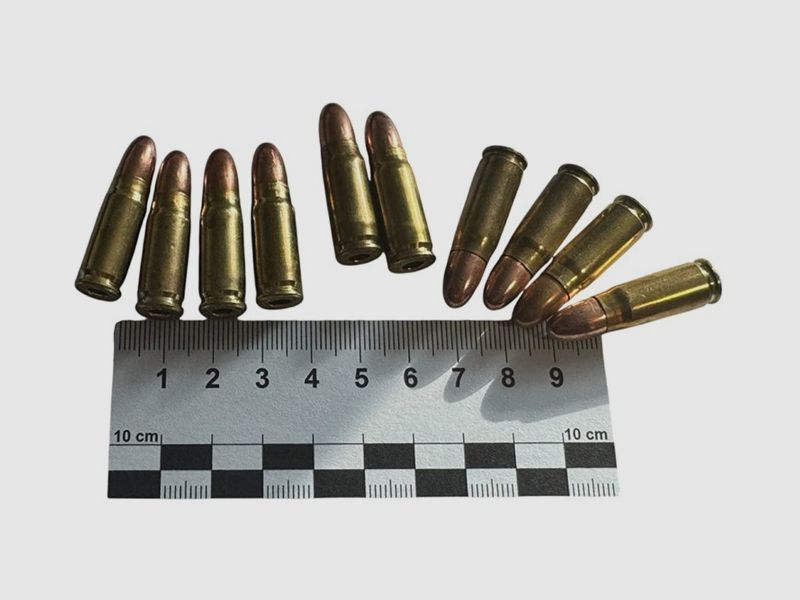 10 pièces de décommissionnement 7,62×25 Tokarev – ogive pleine sans amorce