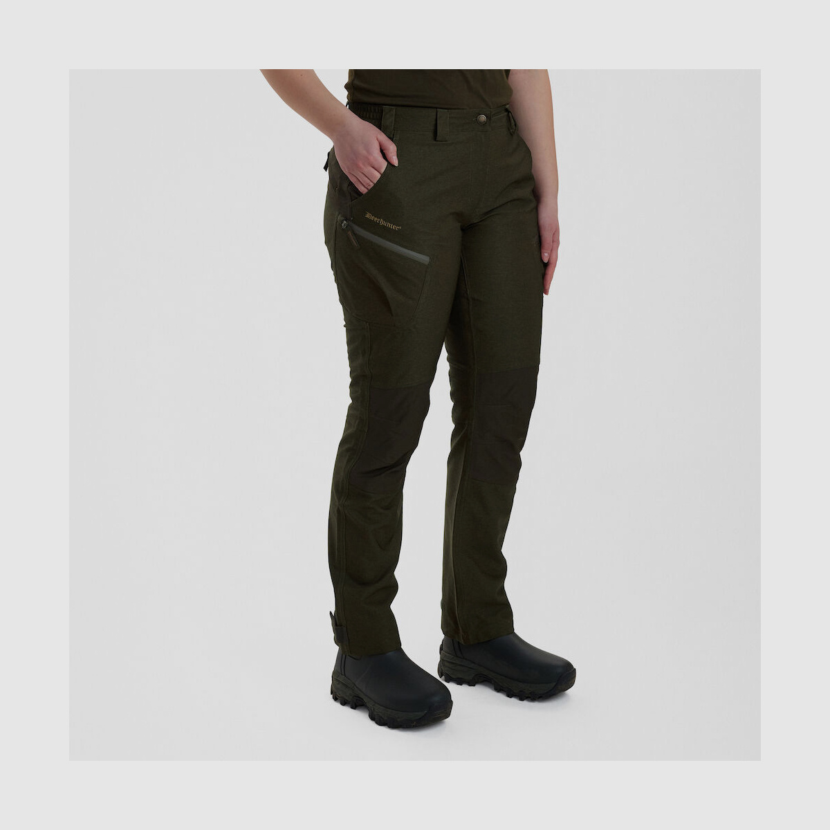 DEERHUNTER Lady Chasse Hose Olive Night Melange